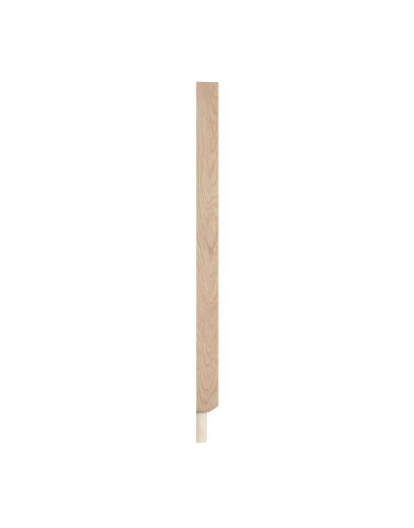 90mm Plain Square Newel Post with Spigot Dowel image