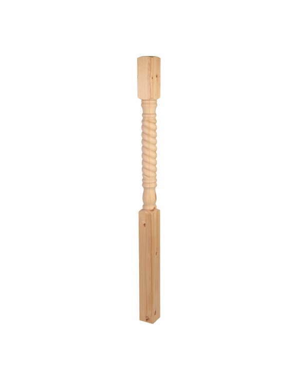 Twisted Rolling Pin Newel Post 1500mm image