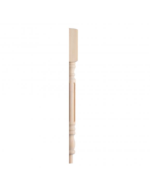 90mm Fluted Rolling Pin Spigot Newel Post image