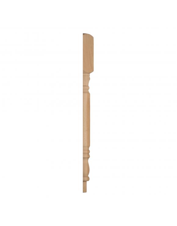 90mm Classic Rolling Pin Newel Post with Spigot image