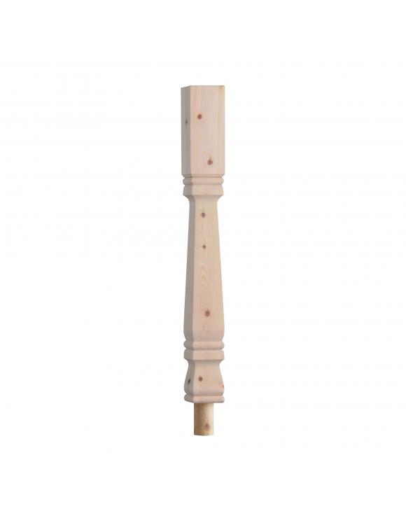 90mm Provincial Square Stair Newel Post image