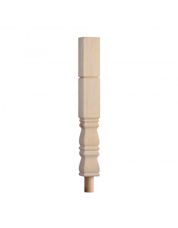 90mm Provincial Square Stair Newel Post image