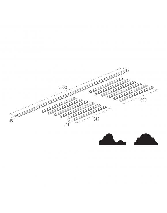 Dado Wall Panelling Kit image