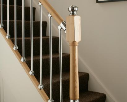 Metal and Glass Stair Parts - Blueprint Joinery