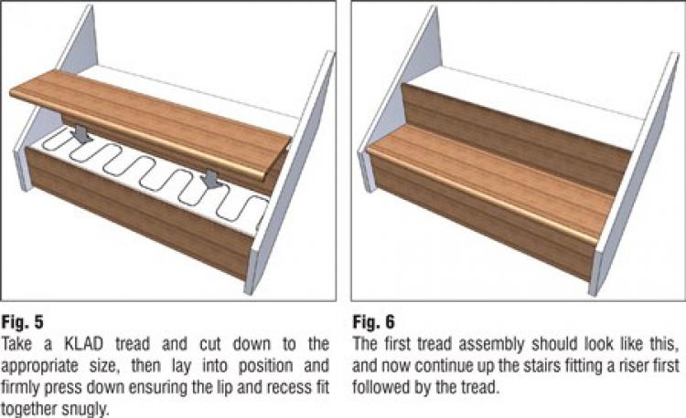 Wooden stairs and treads and risers in Edinburgh, Glasgow, London.